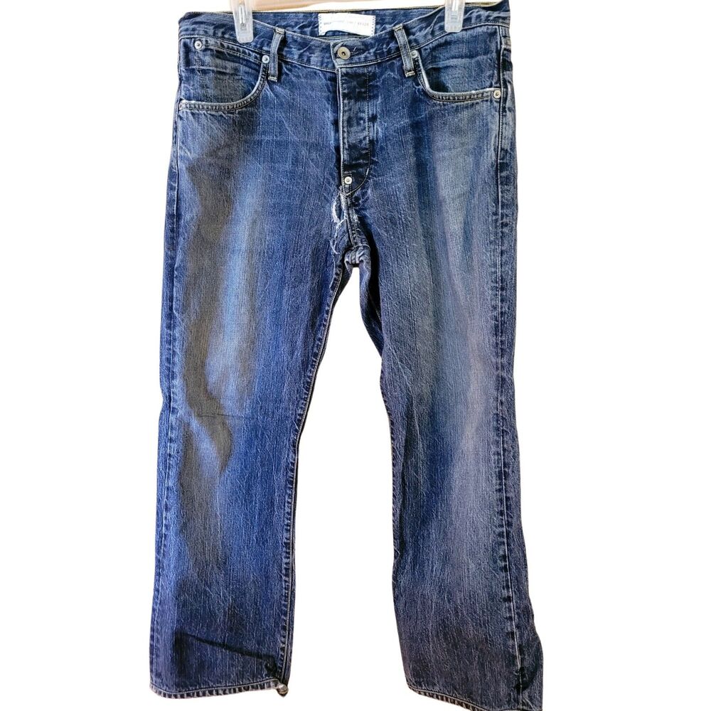Vintage Paper Denim & Cloth Jeans 32x30 Pre-Owned Well Loved Mended